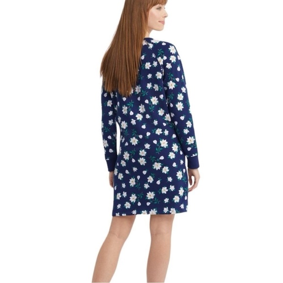 Draper James Natalie Sweatshirt Dress in Magnolia Cotton Size 1x - Picture 3 of 8